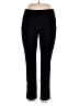 Rafaella Solid Black Casual Pants Size 14 - photo 1