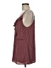 CAbi 100% Polyester Burgundy Sleeveless Top Size M - photo 5