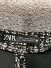 Zara Tweed Black Skort Size M - photo 3