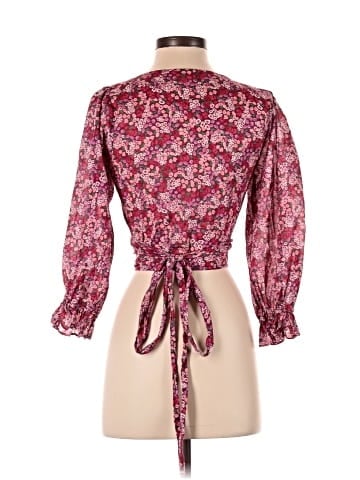 Olivaceous 3/4 Sleeve Blouse (view 2)