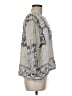 Maeve 100% Rayon Ivory 3/4 Sleeve Blouse Size M - photo 4