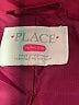 The Children's Place 100% Polyester Solid Burgundy Snow Jacket Size 7 - 8 - photo 3