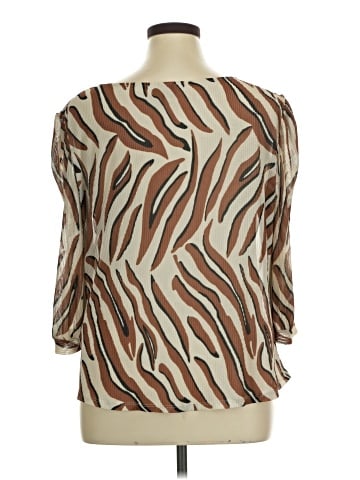 W5 3/4 Sleeve Blouse (view 2)