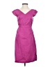Theory 100% Polyester Solid Pink Cocktail Dress Size 0 - photo 1