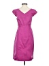 Theory 100% Polyester Solid Pink Cocktail Dress Size 0 - photo 2