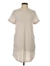 Cherish Solid Ivory Casual Dress Size S - photo 1