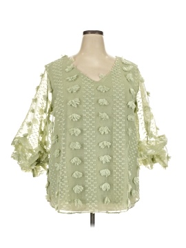 Ashley Stewart 3/4 Sleeve Blouse