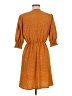 Shein Polka Dots Orange Casual Dress Size M - photo 2
