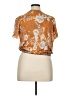 Tiny Orange Short Sleeve Blouse Size XL - photo 2
