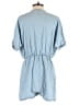 Zara Solid Blue Romper Size S - photo 2