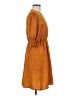 Shein Polka Dots Orange Casual Dress Size M - photo 4