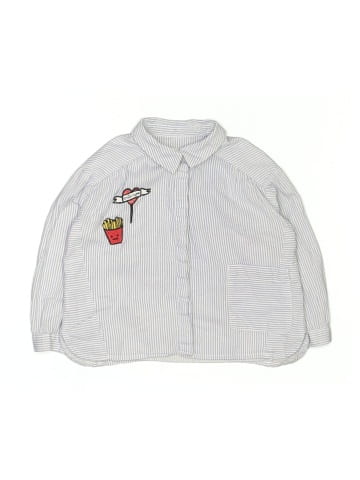 Zara Baby Long Sleeve Button-Down Shirt (view 1)
