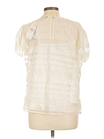 Lauren by Ralph Lauren Short Sleeve Blouse (view 2)