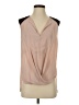 BCBGMAXAZRIA 100% Polyester Tan Sleeveless Blouse Size XS - photo 1