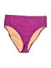 J.Crew Color Block Purple Swimsuit Bottoms Size L - photo 1