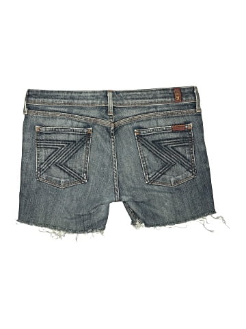 7 For All Mankind Denim Shorts (view 2)
