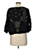 Wilfred 100% Polyester Floral Black 3/4 Sleeve Blouse Size L - photo 2