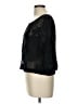 Wilfred 100% Polyester Floral Black 3/4 Sleeve Blouse Size L - photo 5