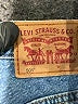 Levi's 100% Cotton Blue Denim Shorts Size 27 waist - photo 3
