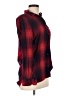 Madewell Plaid Red Long Sleeve Blouse Size M - photo 4