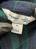 Old Navy 100% Cotton Plaid Green Long Sleeve Button-Down Shirt Size XL - photo 7