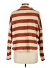 Socialite Stripes Brown Turtleneck Sweater Size XL - photo 2