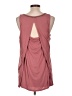 Rose + Olive Burgundy Sleeveless Top Size L - photo 2