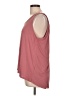 Rose + Olive Burgundy Sleeveless Top Size L - photo 5