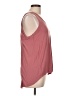 Rose + Olive Burgundy Sleeveless Top Size L - photo 4