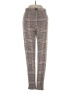 Free People Plaid Brown Casual Pants Size 4 - photo 1