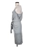 Mustard Seed Metallic Gray Cocktail Dress Size S - photo 5