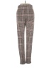 Free People Plaid Brown Casual Pants Size 4 - photo 2