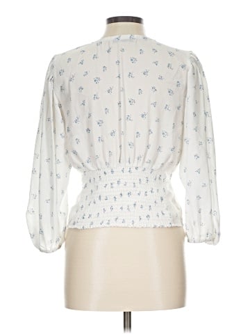 Abercrombie & Fitch 3/4 Sleeve Blouse (view 2)