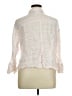 Chico's Design 100% Linen Ivory Long Sleeve Blouse Size XL (3) - photo 2