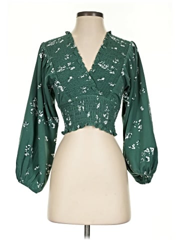 Abercrombie & Fitch 3/4 Sleeve Blouse (view 1)