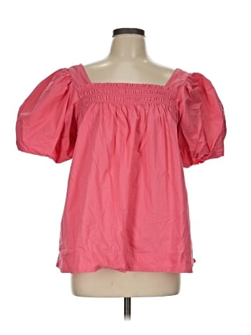 Maeve by Anthropologie Short Sleeve Blouse (view 1)