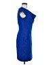 Calvin Klein Solid Blue Cocktail Dress Size 8 - photo 4
