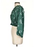 Abercrombie & Fitch 100% Polyester Green 3/4 Sleeve Blouse Size XS - photo 5