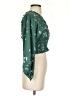 Abercrombie & Fitch 100% Polyester Green 3/4 Sleeve Blouse Size XS - photo 4