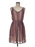 Angie Chevron-herringbone Gray Cocktail Dress Size M - photo 1