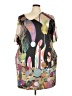 Unbranded Graphic Brown Casual Dress Size 4X - photo 1