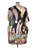 Unbranded Graphic Brown Casual Dress Size 4X - photo 2