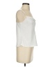 Topshop 100% Polyester White Sleeveless Blouse Size 2 - photo 4