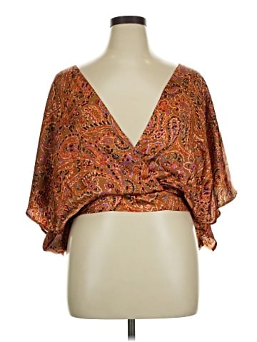 Halogen 3/4 Sleeve Blouse (view 1)