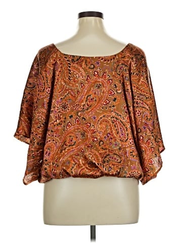 Halogen 3/4 Sleeve Blouse (view 2)
