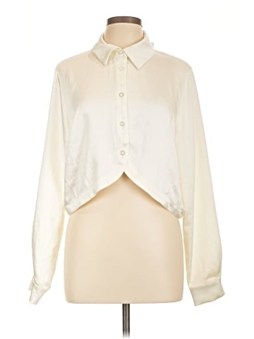 Forever 21 Plus Long Sleeve Blouse (view 1)
