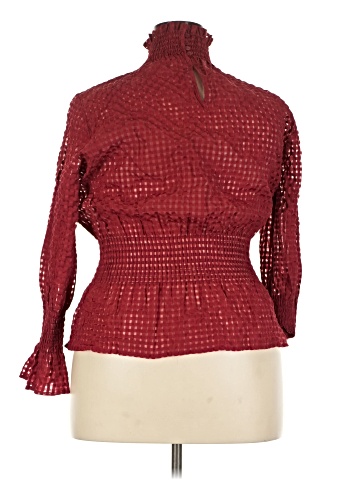 Ashley Stewart Long Sleeve Blouse (view 2)