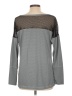 Nordstrom 100% Polyester Gray 3/4 Sleeve T-Shirt Size L - photo 2