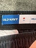Old Navy 100% Cotton Solid Black Shorts Size 8 - photo 3