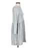 Zara Solid Gray Casual Dress Size S - photo 4